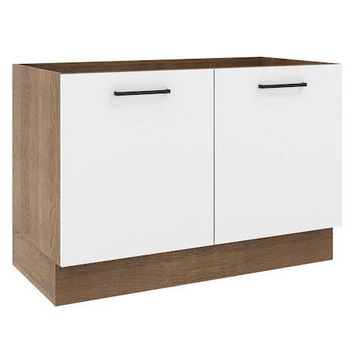 Mueble de Cocina Para Fregadero Madesa Agata 120 cm 2 Puertas.