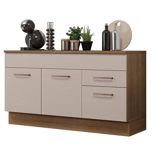 Mueble de Cocina Para Fregadero 150 cm 2 Cajones y 2 Puertas (Con Tablero)Agata Madesa.