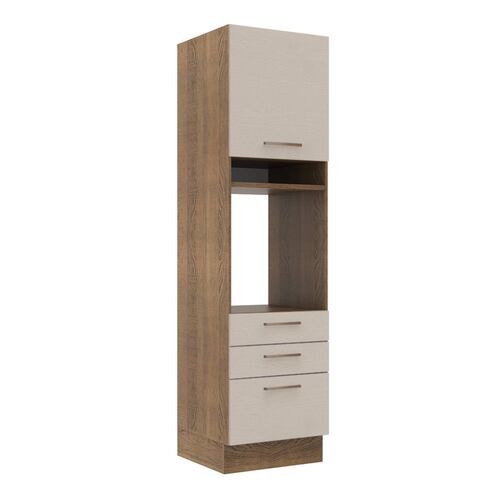 Mueble de Cocina Para Horno 60 cm 1 Puerta y 3 Cajones Agata Madesa.