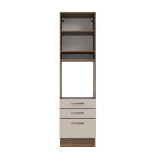 Mueble de Cocina Para Horno 60 cm 1 Puerta y 3 Cajones Agata Madesa.