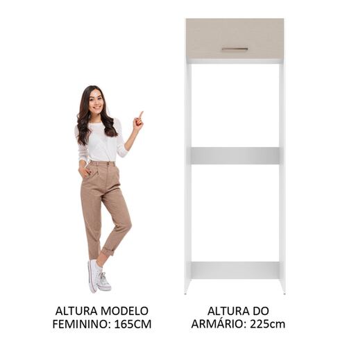 Mueble de Cocina Puerta-Refrigerador 1 Puerta Basculante Agata Madesa.