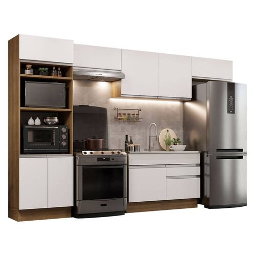 Cocina Integral 350cm Glamy Madesa 01.