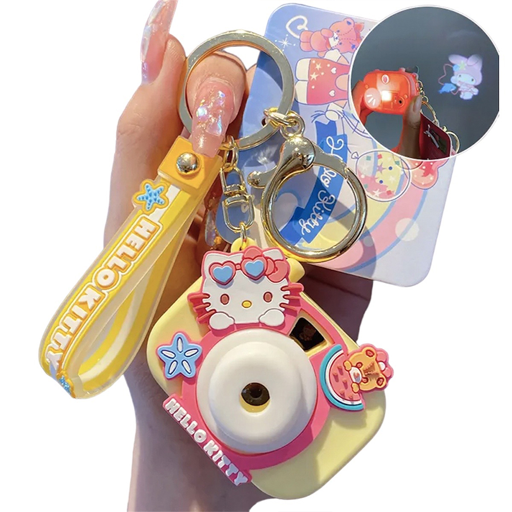 Llavero Hello Kitty Camarita con Proyector