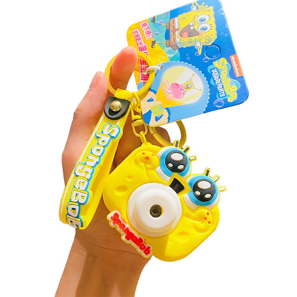 Llavero Bob Esponja Camarita con Proyector
