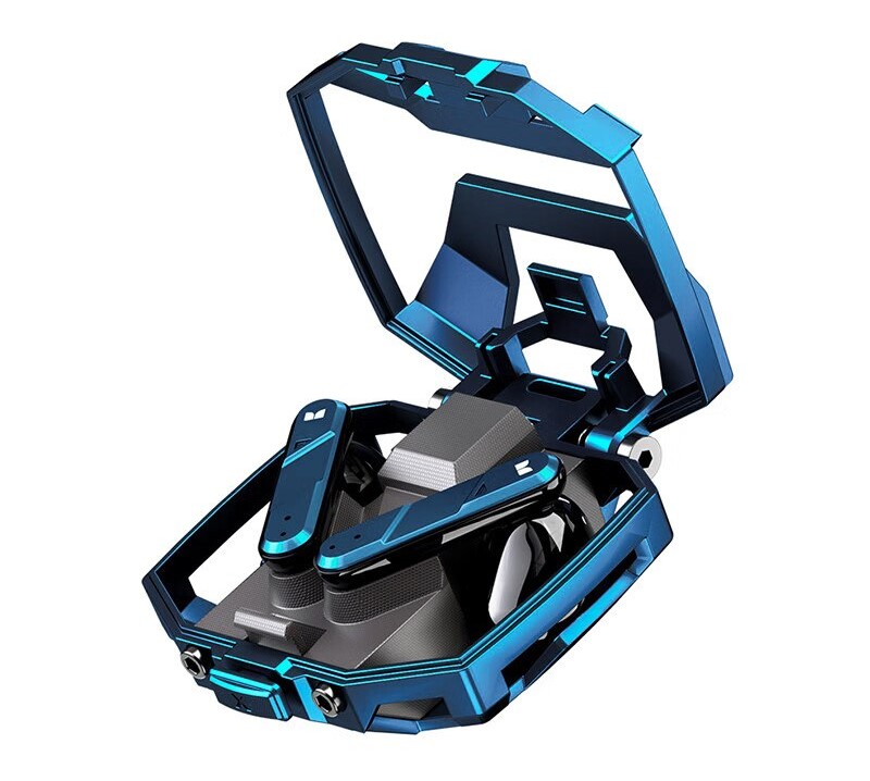 Audífonos Inalámbricos Monster XKT09 Gamer Bluetooth 5.2 HIFI 300mAh Azul