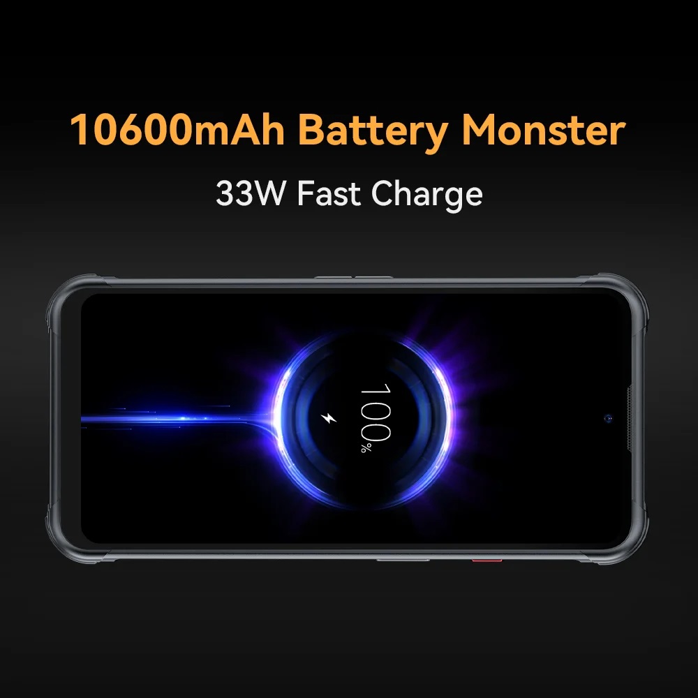 Cubot KingKong Power Android 13 16GB RAM (8GB + 8GB ampliados) 256GB 10600 mAh 33W