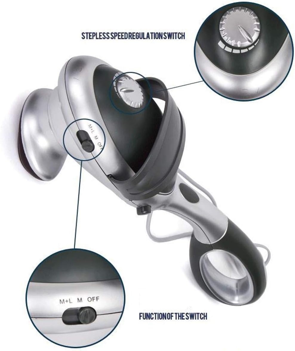 Aparato De Masaje Maxtop Percutor Semiprofesional Con Infrarrojo.