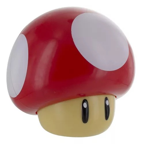 Lámpara Decorativa Hongo Luz De Noche Con Sonido Recargable.