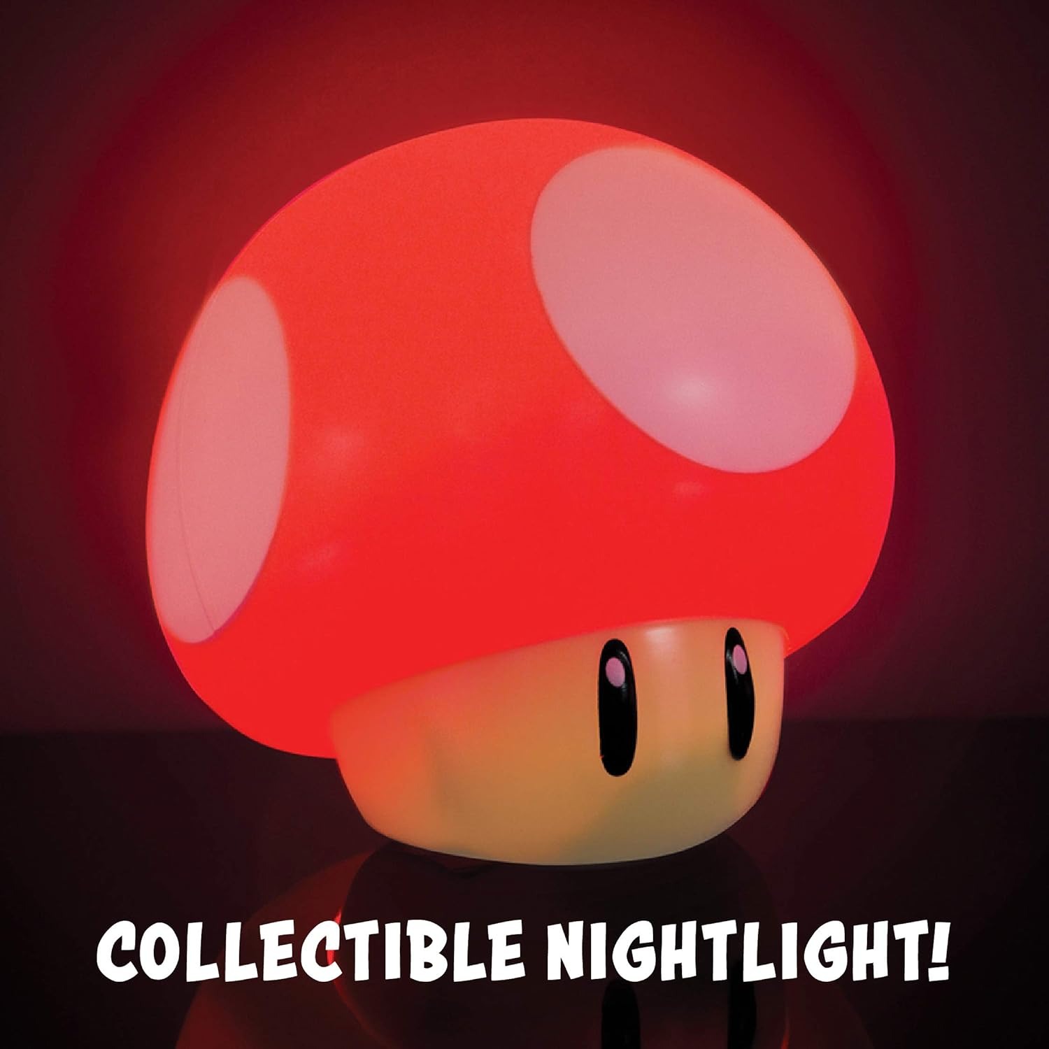 Lámpara Decorativa Hongo Luz De Noche Con Sonido Recargable.