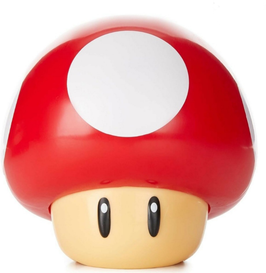 Lámpara Decorativa Hongo Luz De Noche Con Sonido Recargable.