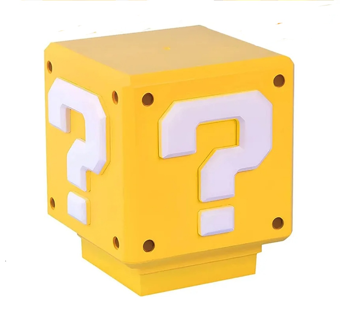 Lámpara De Mesa Cubo Led Luz De Noche De Niños.