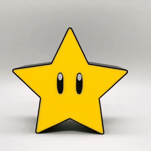 Lámpara De Estrella Con Luz Y Sonido Modelo Super Star Recargable.