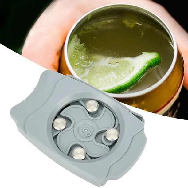 Abrelatas Manual De Corte Seguro Cerveza Refrescos Sin Borde.