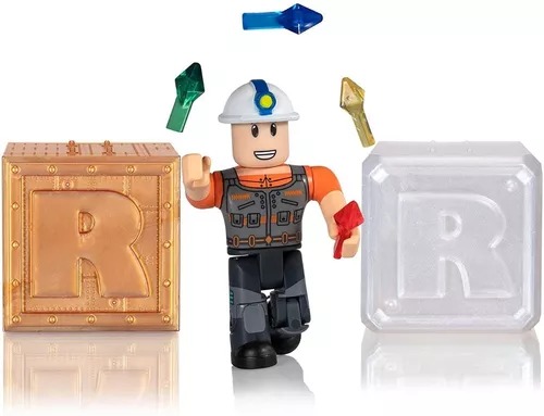  Figura Roblox Megaminer Con Item Exclusivo Para Descargar.