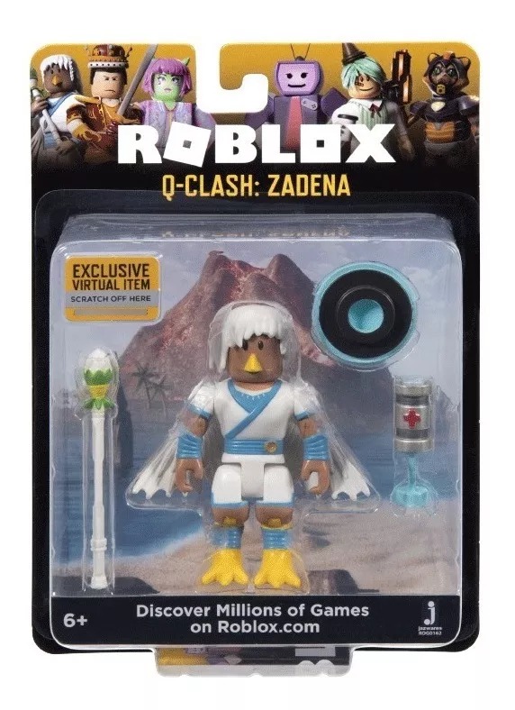 Figura Roblox Q-clash: Zadena Con Item Exclusivo Descargable.