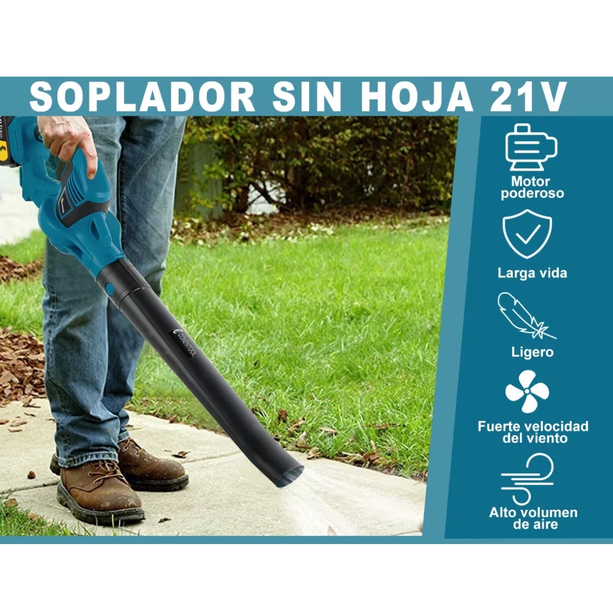 Sopladora Inalámbrica Aspiradora 