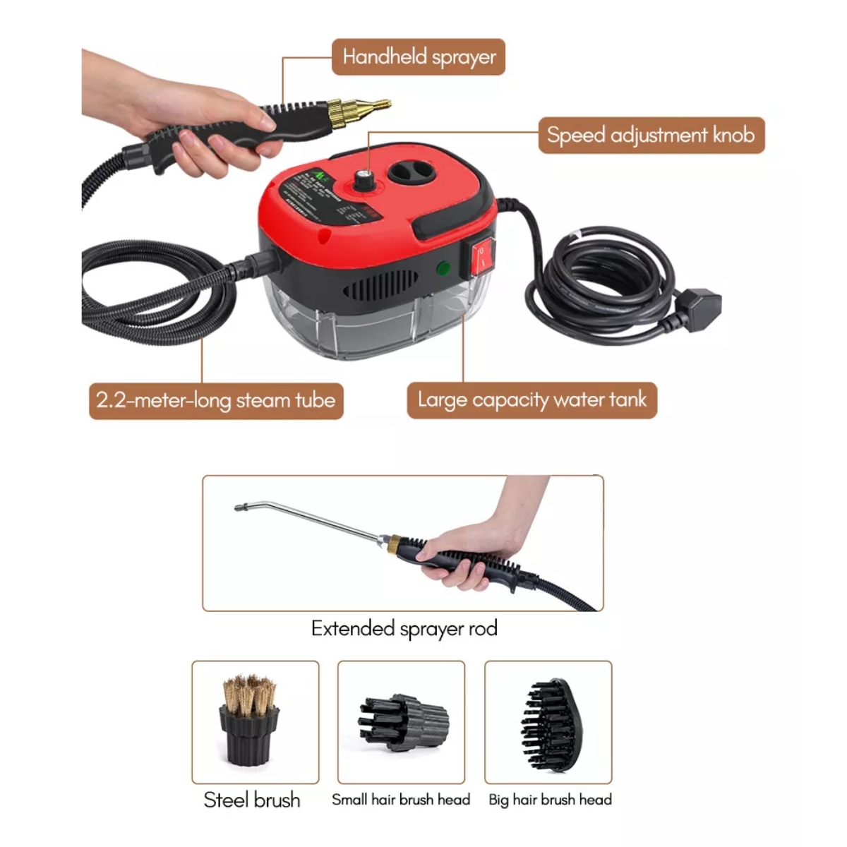 Máquina De Limpieza A Vapor