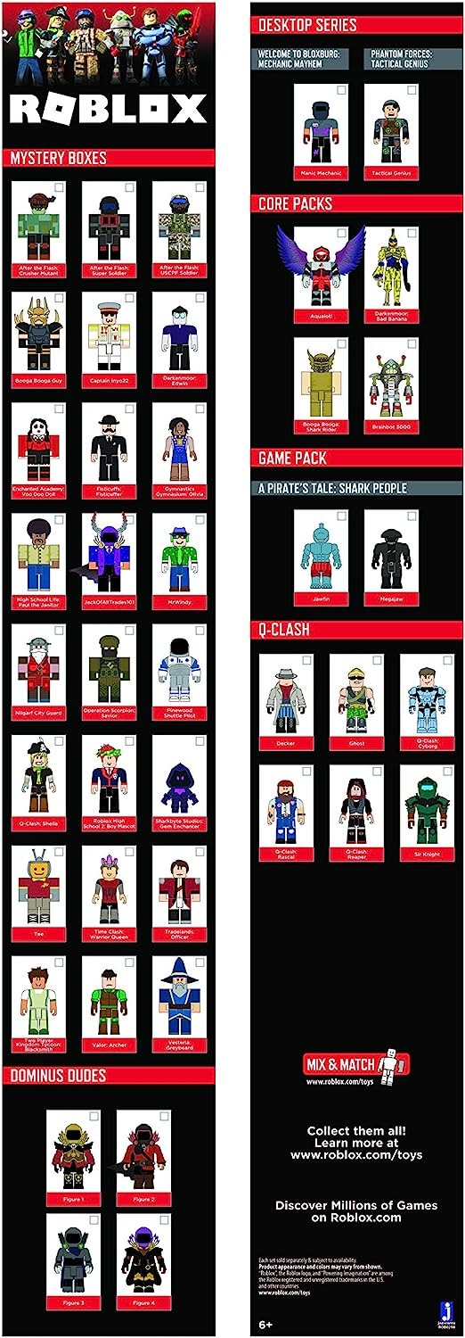 Roblox Figura Welcome To Bloxburg: Mechanic Mayhem Colección.
