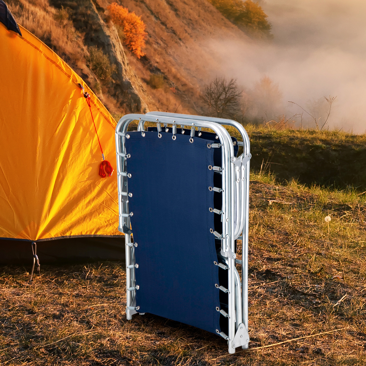 Catre Plegable con respaldo - Lona 511.