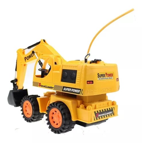 Carro Control Remoto Construcción Camion Pesado Aplanador Excavadora