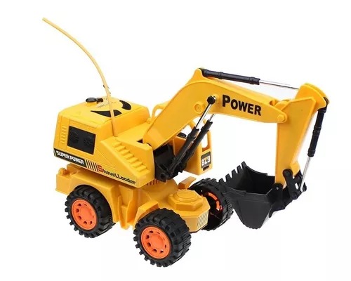 Carro Control Remoto Construcción Camion Pesado Aplanador Excavadora