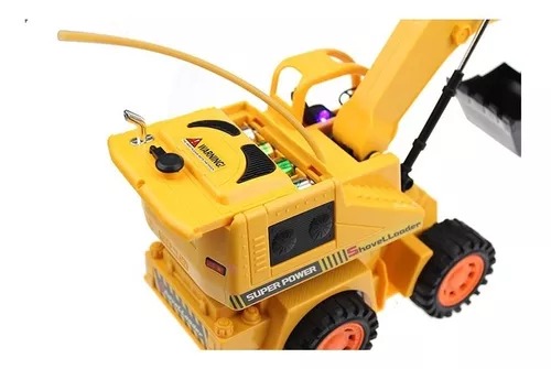 Carro Control Remoto Construcción Camion Pesado Aplanador Excavadora