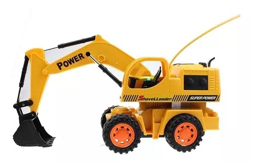 Carro Control Remoto Construcción Camion Pesado Aplanador Excavadora