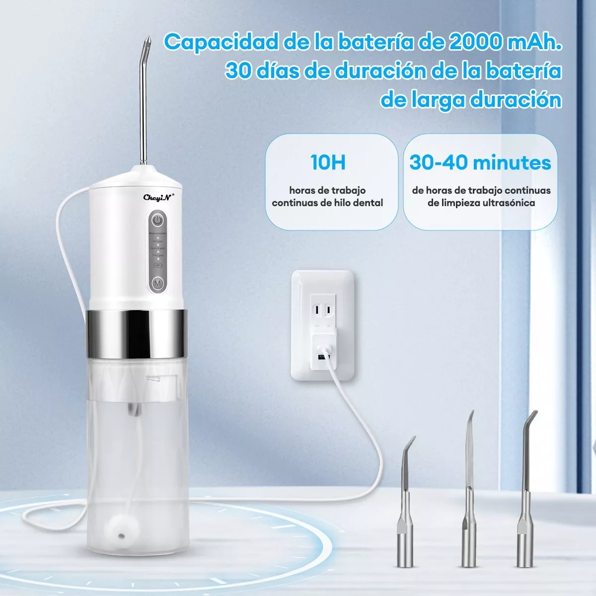 Limpiador De Dientes Eléctrico Ultrasónico