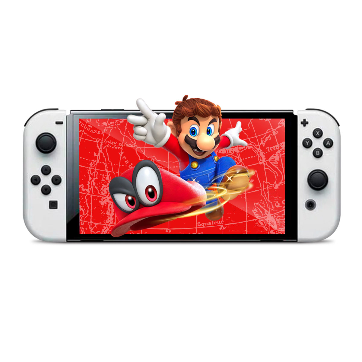 Nintendo Switch Oled 64gb Mario Red Edition 7Pulg.