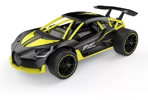 1/16 Rc Carro 2.4g Rc Drifter Aleación Control Remoto Drift Amarillo.