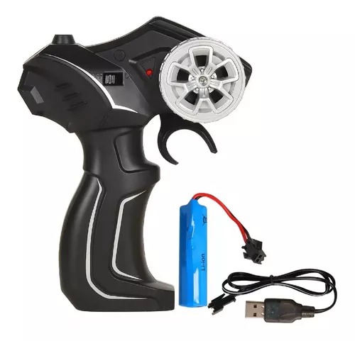 1/16 Rc Carro 2.4g Rc Drifter Aleación Control Remoto Drift Azul.