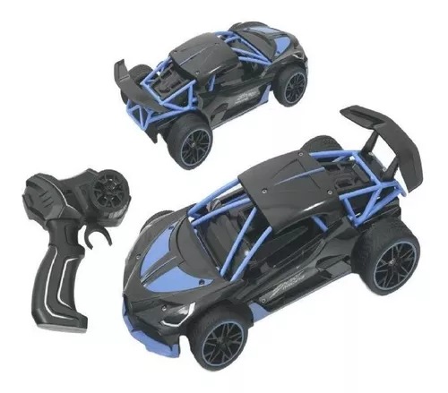 1/16 Rc Carro 2.4g Rc Drifter Aleación Control Remoto Drift Azul.