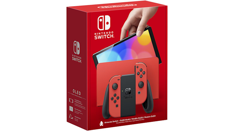 Nintendo Switch Oled 64gb Mario Red Edition 7Pulg.
