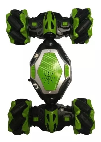 Carro Twisted Verde Control Remoto 4x4 Sensor Manejo Movimiento.