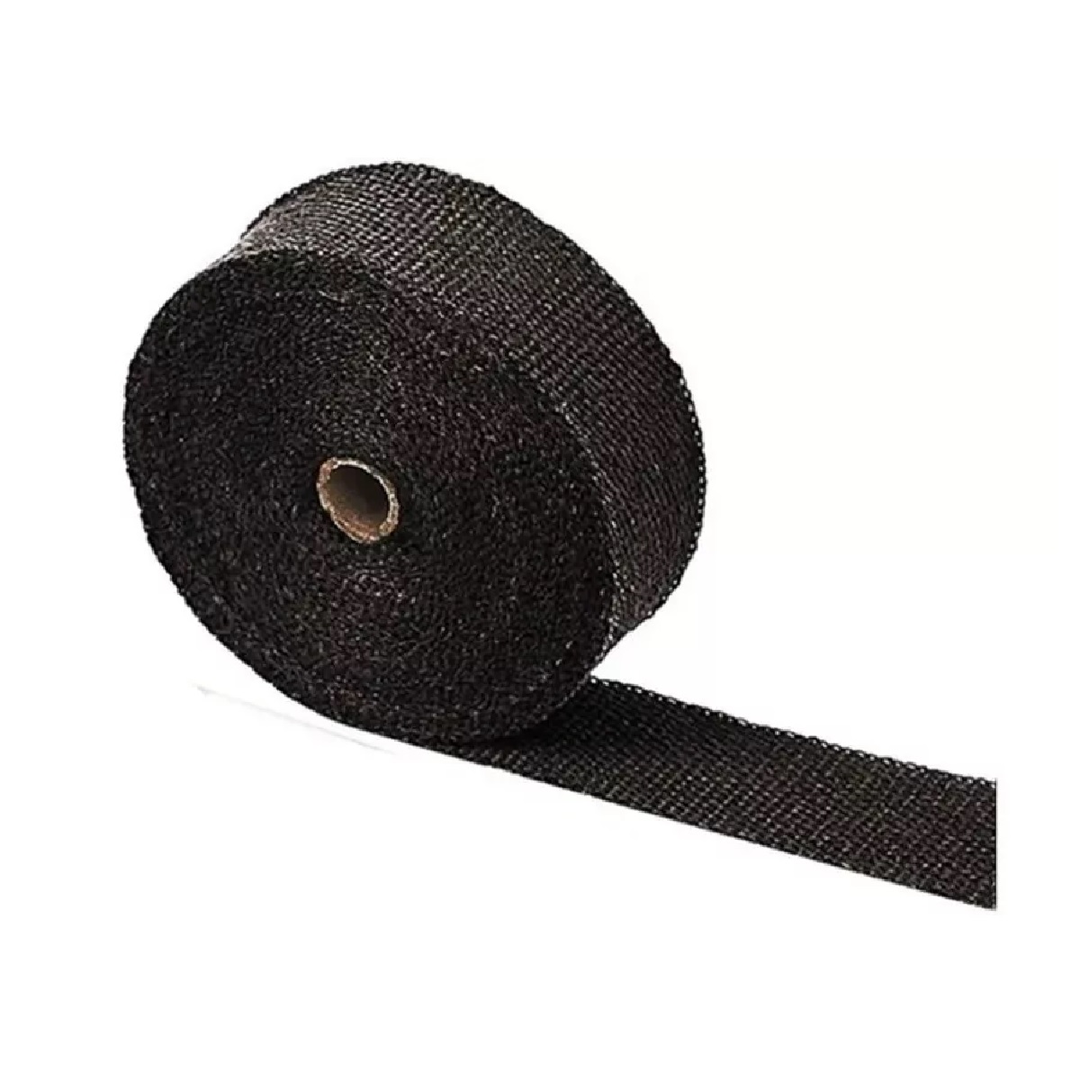Cinta Termica Escape Moto Anti Quemadura Decorativa 5m Negro.
