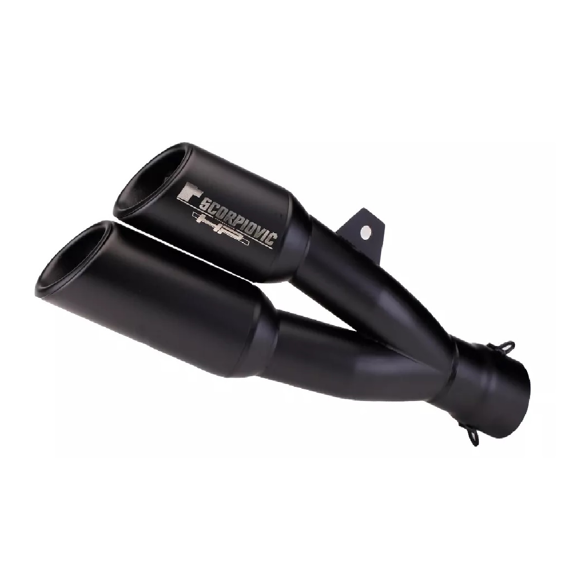 Escape Moto Deportivo Y Silenciador Acero Inoxidable 51mm Negro.