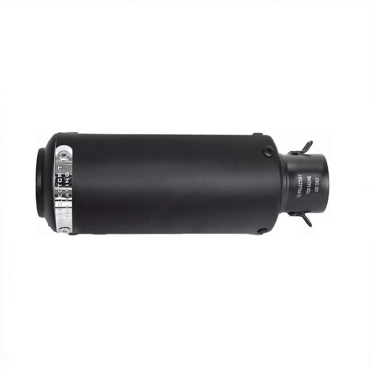 Escape Silenciador Moto Deportivo Universal Inoxidable 25 Cm.