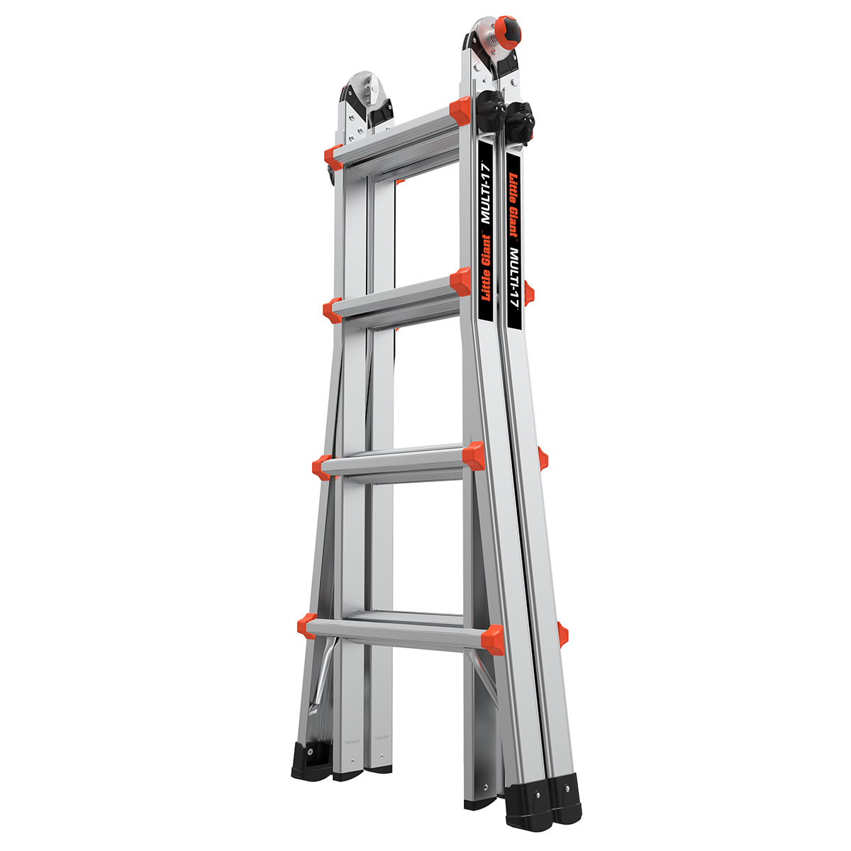 Escalera de Aluminio Multiposición 13' (4.34 m) Multi Tipo I A Little Giant 16513-002.