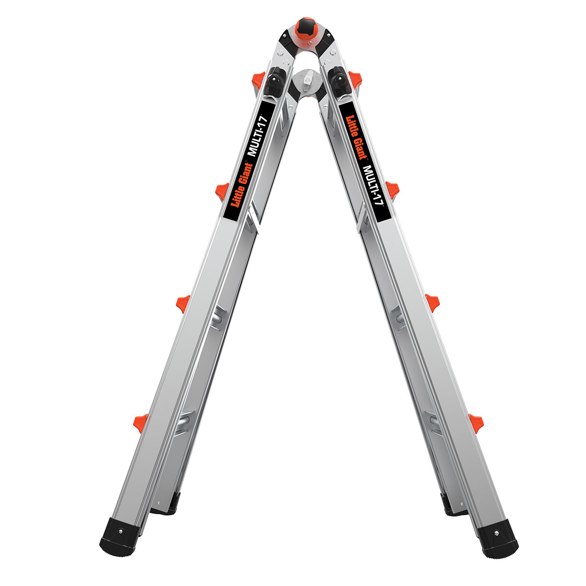 Escalera de Aluminio Multiposición 13' (4.34 m) Multi Tipo I A Little Giant 16513-002.
