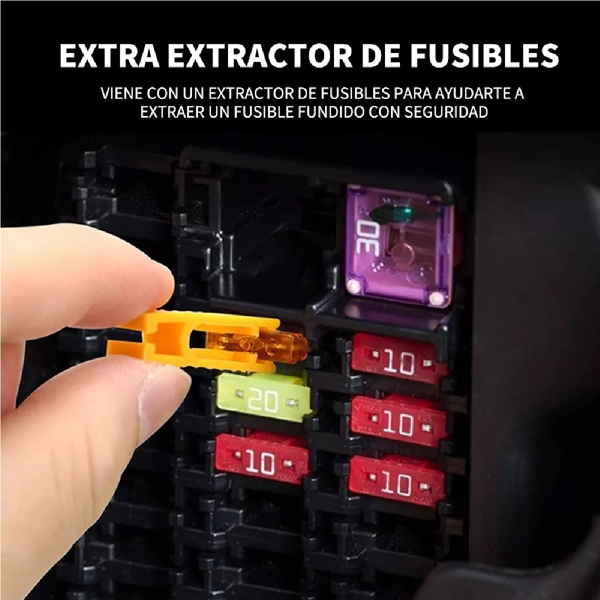 Kit 1000 Piezas Fusibles Coche Automotriz Con Caja.