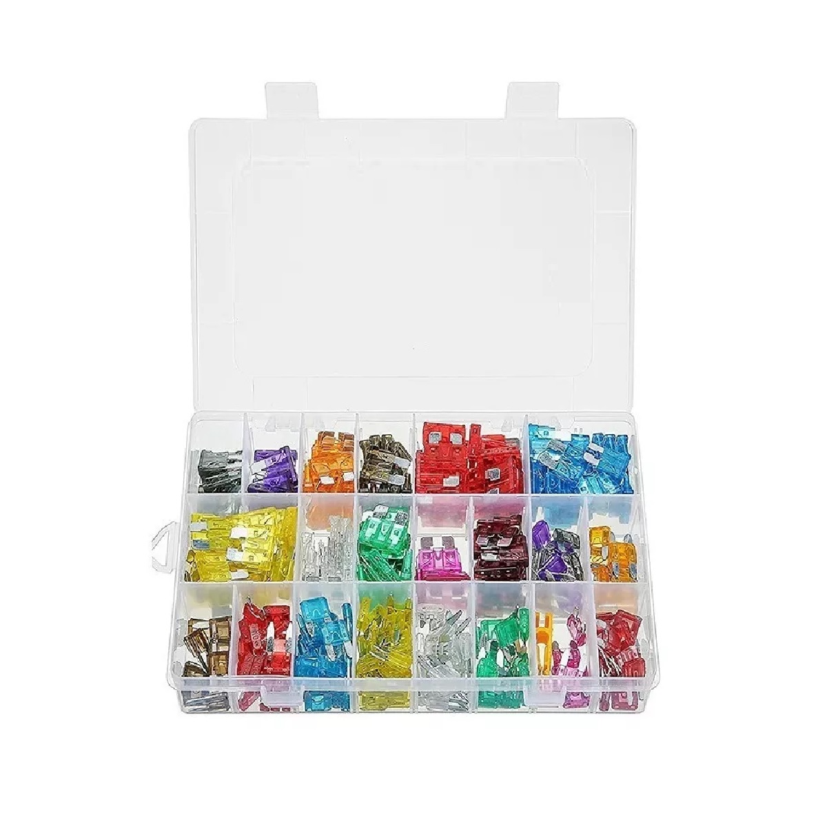 Kit 1000 Piezas Fusibles Coche Automotriz Con Caja.