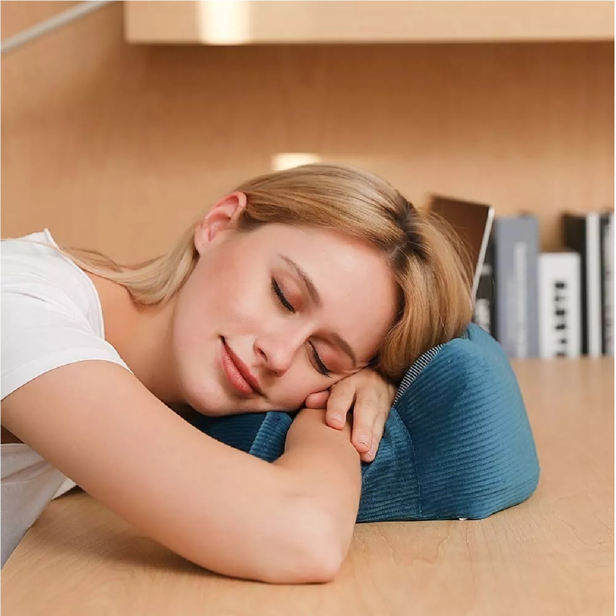 Almohada Cojín Cuello De Viaje,almohada Espuma Viscoelástica.