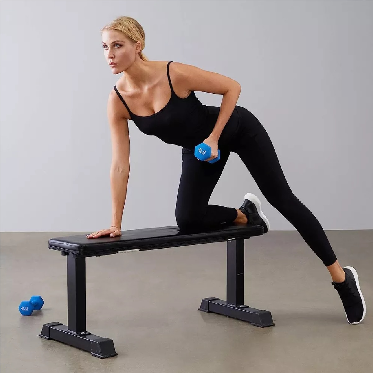 Mancuerna Pesa Neopreno 3 Kg Gym Entrenamiento Kit 2 Piezas Azul.