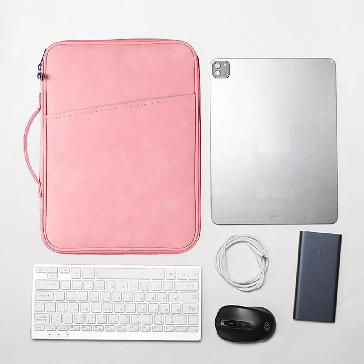 Maletin Para Laptop Impermeable Funda Para Tableta Rosa 10.8-11Plg.