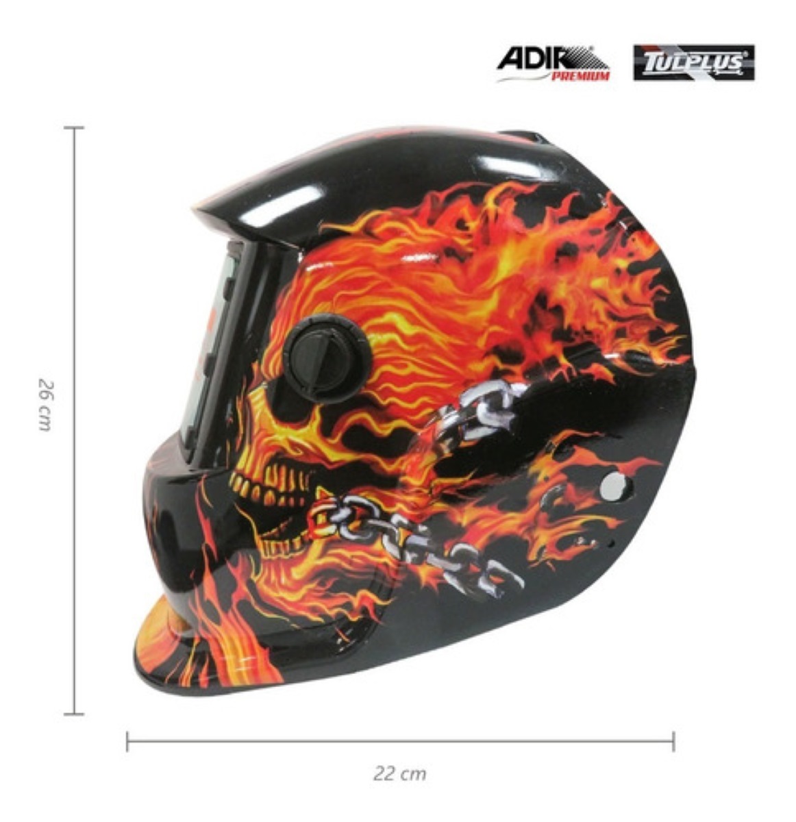 Careta De Soldar Uso Industrial Soldadura Electronica Diseño FLAMING