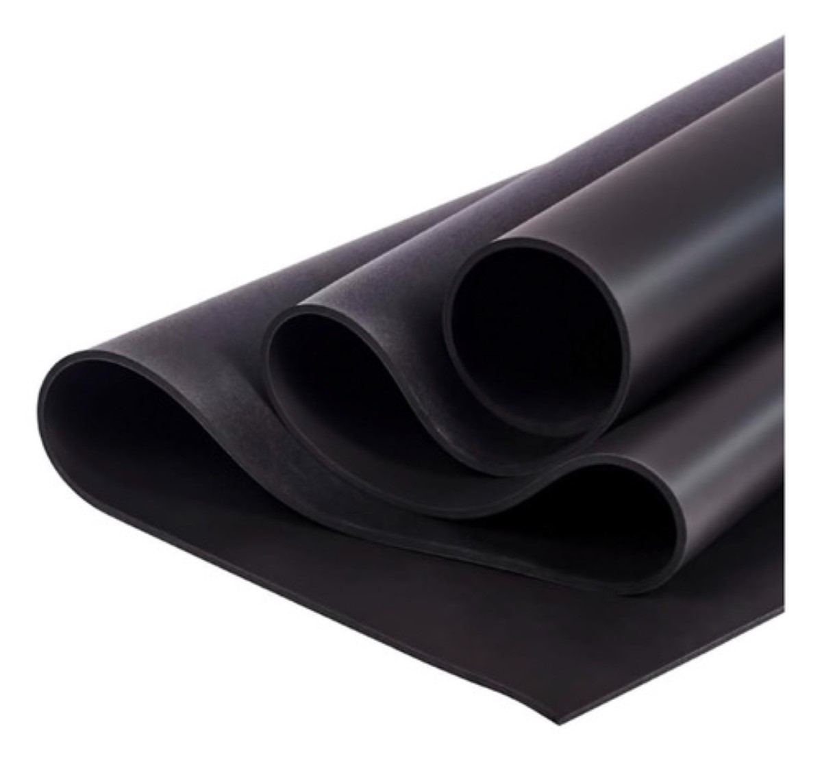 Tapete Portátil Yoga Pilates Fitness Ejercicio Relajación Negro