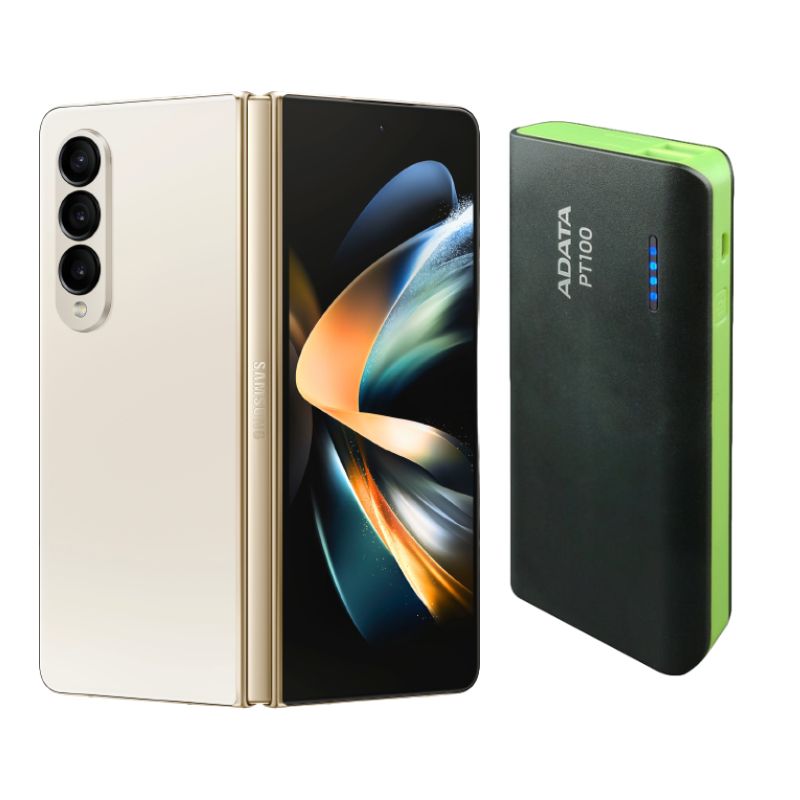 Galaxy Z Fold 4 256GB Beige Reacondicionado Grado A + Power Bank 10,000mah.