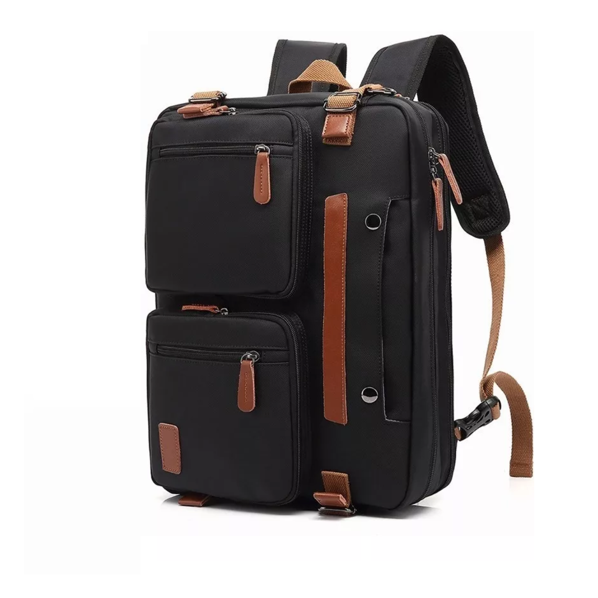 Mochila Maletín Bolso Mensajero 3 En 1 Para Laptop De 17.3in