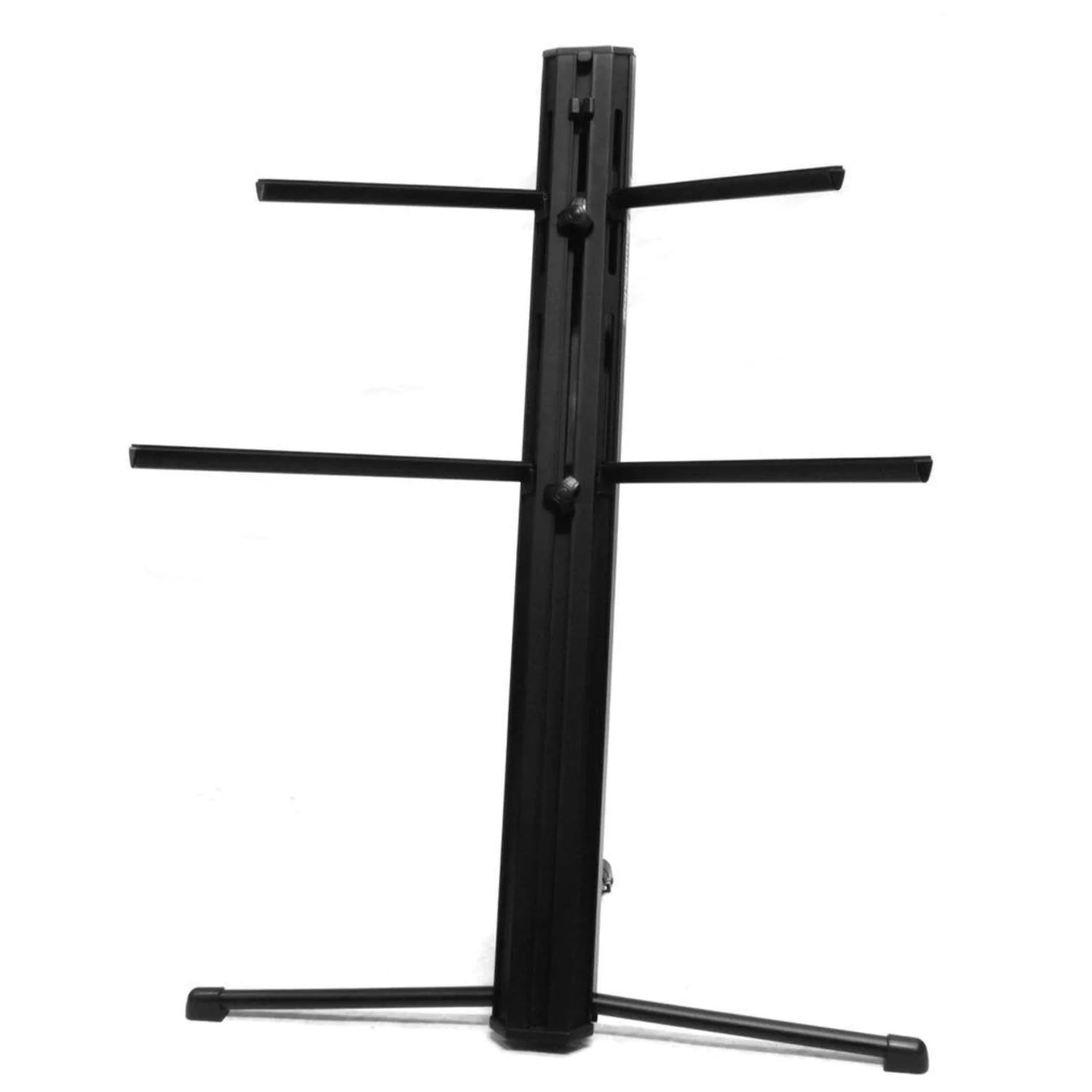 Soundking SK102 Base Para 2 Teclados Reforzada Plegable.
