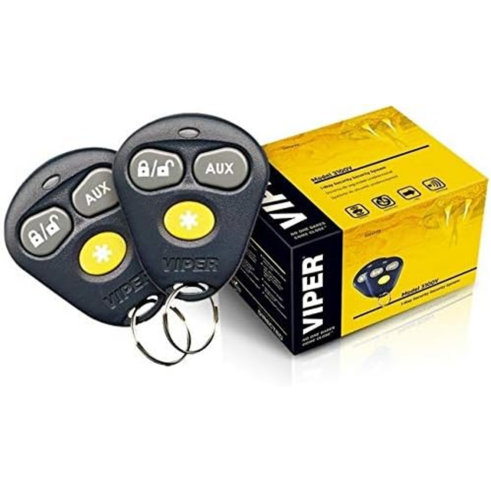 Alarma Viper De Seguridad Profesional 3100vx 3 Botones 1 Vía.